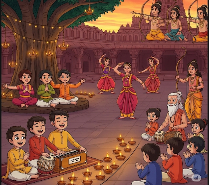 Cultural activities at Gurukul